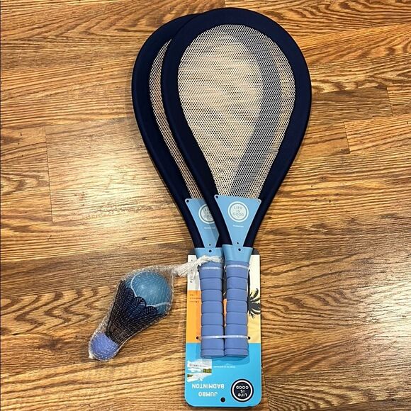 Life is Good Jumbo Badminton Set - Picture 1 of 4